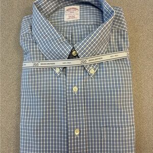 Brooks Brothers Blue Dress Shirt Classic Fit